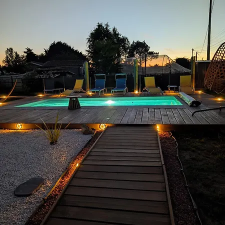 L'echappee Huroise, Piscine Et Privatifs Ferienhaus